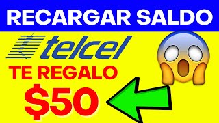 Como RECARGAR SALDO TELCEL 2024 Por INTERNET Facil y RAPIDO GRATIS 50🔥😎 [upl. by Sophi]