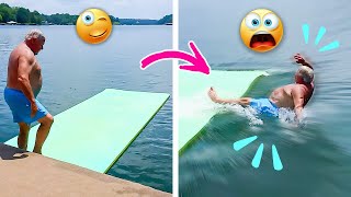 IF YOU LAUGH YOU RESTART Extreme Funny Fails Compilation [upl. by Gierc]