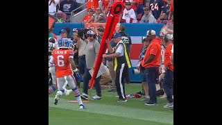 Jakobi Meyers catches for a 21yard Gain vs Denver Broncos [upl. by Norina]