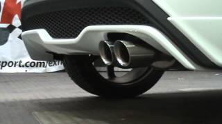 Milltek Non Resonated Cat Back Exhaust Ford Fiesta ST 180 2014 at Pumaspeed [upl. by Zalucki540]