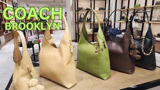 COACH STORE SHOPWITHME  COACH BROOKLYN SHOULDER BAG 28  HANDBAG  CROSS BODYBAGS NEW ARRIVAL❤️‍🩹 [upl. by Ennail]