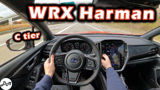 2022 Subaru WRX – Harman Kardon 11speaker Sound System Review [upl. by Daffi]