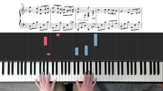 Greensleeves  Piano Tutorial [upl. by Durtschi]