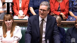 Starmer praises diversity of MPs in first Commons speech as PM [upl. by Inohs]