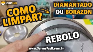 Como Limpar Rebolo Diamantado e Rebolo Borazon [upl. by Serafina569]