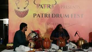 Kalabhairavastakam  240 BPM in TRIPLETS Ghatam Karthick amp Sarvesh Karthick  Patri Drum Fest [upl. by Onivag]