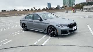 2022 BMW M550i  Spirited Drive w Commentary [upl. by Ofori515]