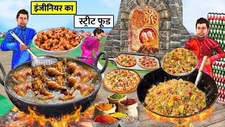 Bangalore Software Engineer Street Food Fried Rice Chicken Pakoda Pizza Hindi Kahani Moral Stories [upl. by Aileno]