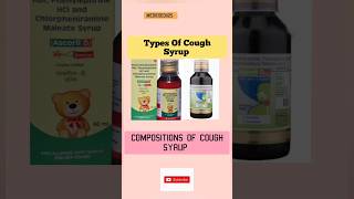 Cough Syrup Types amp Composition [upl. by Sire]