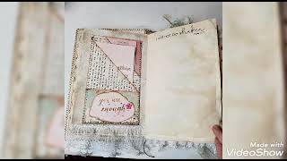 Prayer Junk Journal  SOLD Thank you [upl. by Htidirrem]