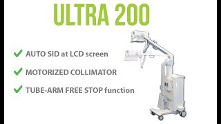 ECORAY  Mobile XrayULTRA 200 with Arm free stop [upl. by Ivonne]