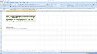 Adell Furniture has a profit margin of 82 percent on sales of 211000 The common size ratio [upl. by Blanc]