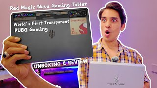 RED MAGIC Nova Gaming Tablet Review Snapdragon 8 Gen 3 144hz 100100 Battery🔥 PUBG MOBILE Price [upl. by Britni]