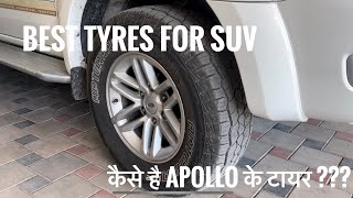 Best tyres for SUV  Apollo Apterra AT2 review after 6 months of usage [upl. by Theurich]