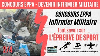 EPPA Epreuve Sportive Concours infirmier militaire 24 Série Réussir le concours EPPA [upl. by Idaf]