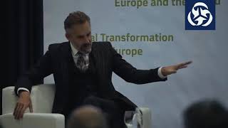 Jordan Peterson Talking Pure Drivel at a Trilateral Commission Meeting  November 2018 [upl. by Zarger]