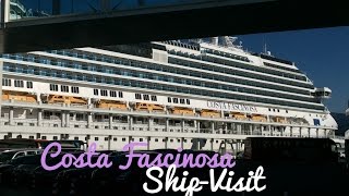 Costa Fascinosa ShipVisit September 20th 2015 [upl. by Notned]