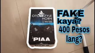 PIAA HORN  ORIGINALGENUINE VS FAKE  UNBOXING  SOUNDT TEST  INSTALL  NMAX V1 [upl. by Mcconnell]