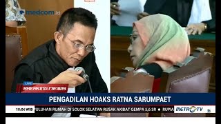 Full Sidang Perdana Jaksa Bacakan quotDosadosaquot Ratna Sarumpaet dan Sebut Nama Prabowo amp Amien Rais [upl. by Eunice778]