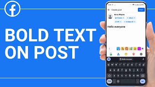 How To Bold Text On A Facebook Post [upl. by Felicie]