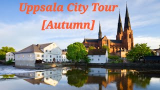 uppsala city tour Autums [upl. by Nlocnil755]