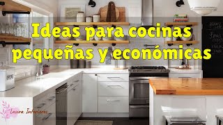 Cocinas Pequeñas con Gran Estilo Consejos para un Diseño Práctico y Elegante [upl. by Gothar]