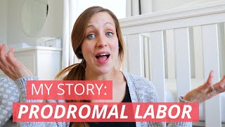 PRODROMAL LABOR  How to Cope amp My Crazy Story  36Week Pregnancy Update [upl. by Kera]