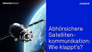 Abhörsichere Satellitenkommunikation Wie klappts  PodcastFolge von Entdeckt erklärt erzählt [upl. by Schnabel]