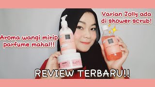 REVIEW TERBARU SCARLETT WHITENING VARIAN JOLLY SHOWER SCRUB [upl. by Mali]