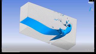 Adaptive Mesh in Multi Phase Flow Simulation Using Ansys Fluent [upl. by Airlee569]