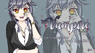 ASMR Trapped in an Elevator with Your Thirsty Vampire Boss Vampire [upl. by Kehsihba]