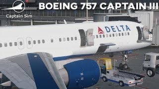 P3Dv4 CaptainSim Boeing 757200 iii [upl. by Edwina]