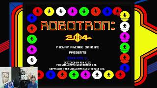 Robotron 2084 MIDWAY ARCADE Origins on XBOX 360 backward compatible for XBOX Series XS 2024 [upl. by Falito]