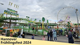 Frühlingsfest  Kirmes in Hannover 2024 [upl. by Hannan]