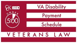 VA Disability Pay Dates 2023 VA Payment Schedule [upl. by Akinna]