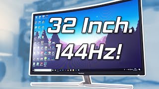 Viewsonic XG3202C Review  32 Inches Of Budget 144hz Monitor [upl. by Landmeier]