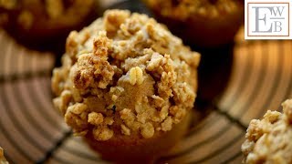 Apple Cinnamon Muffins with Oatmeal Crumb Topping [upl. by Akisej]