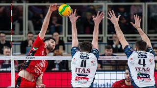 Pallavolo CLM  Lagumdzija quotCon Trento dobbiamo pensare a vincere i primi 3 set poi il golden setquot [upl. by Krystalle]