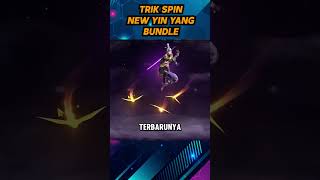 TRIK SPIN NEW YIN YANG BUNDLE FF  freefire bocilff bundleff [upl. by Nilrem764]