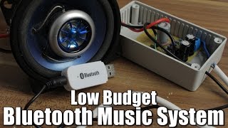 Make your own Low Budget Bluetooth Music System  OpAmp [upl. by Eduardo341]