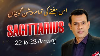 SAGITTARIUS Weekly HOROSCOPE 22 January to 28 January2024 [upl. by Bonn828]