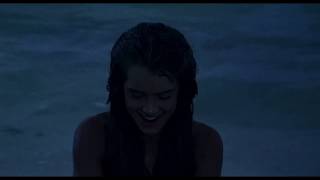 The Blue Lagoon Brooke Shields 1980 Emmeline swims in the moonlight [upl. by Elleivad]