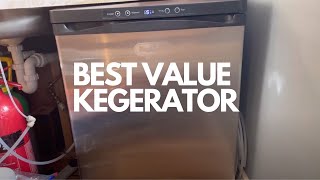 Kegland Series X  4 Keg Review BEST VALUE KEGERATOR [upl. by Aicilec]