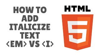 Two ways to italicize text in HTML  Code Academy [upl. by Henson]