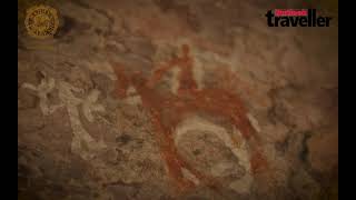 Bhimbetka Cave Paintings  MP Tourism [upl. by Oiramel8]