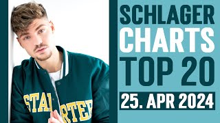 Schlager Charts Top 20  25 April 2024 [upl. by Mimi]