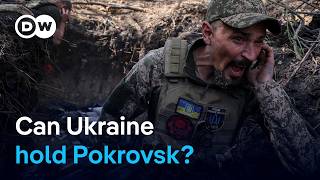 Russia is closing in on the key strategic town of Pokrovsk  DW News [upl. by Elroy]