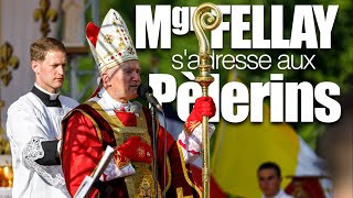 Sermon du dimanche de Pentecôte  Mgr Fellay sadresse aux pèlerins [upl. by Pierpont850]