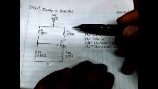 How to calculate Transistor Bias [upl. by Hnad386]