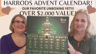 HARRODS ADVENT CALENDAR 2024 SISTERS REVIEW [upl. by Aehtna]